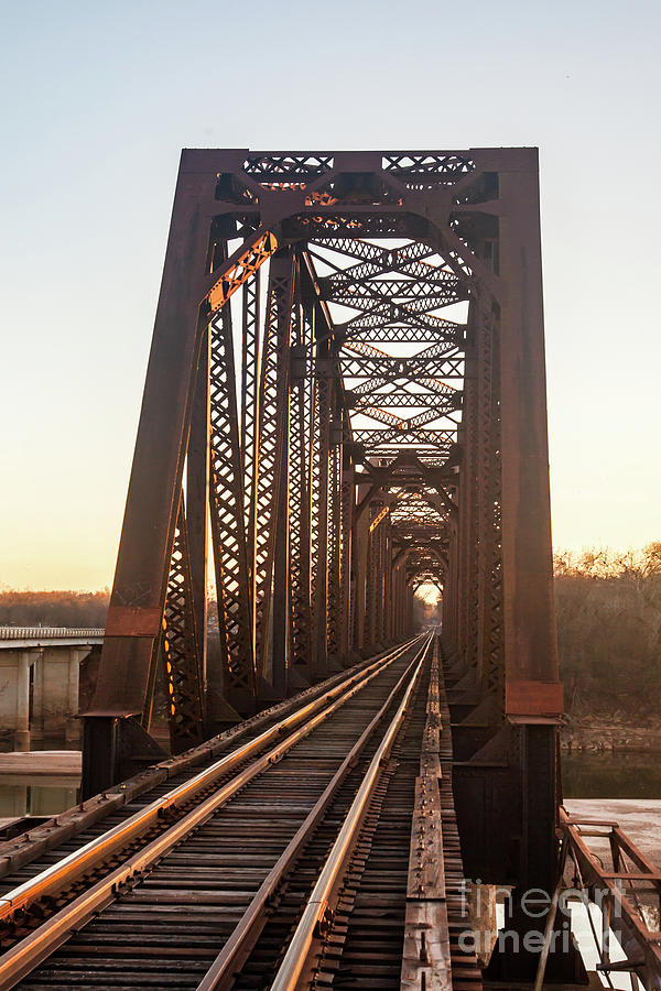 Railroad Bridge Two Photograph by George Lehmann