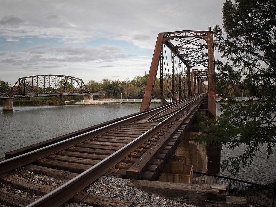 Railroad Bridges Photograph by Buck Buchanan