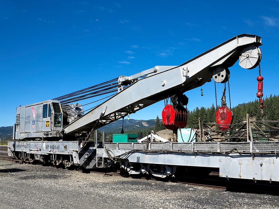 Railroad Crane Photograph by Backcountry Explorers - Pixels