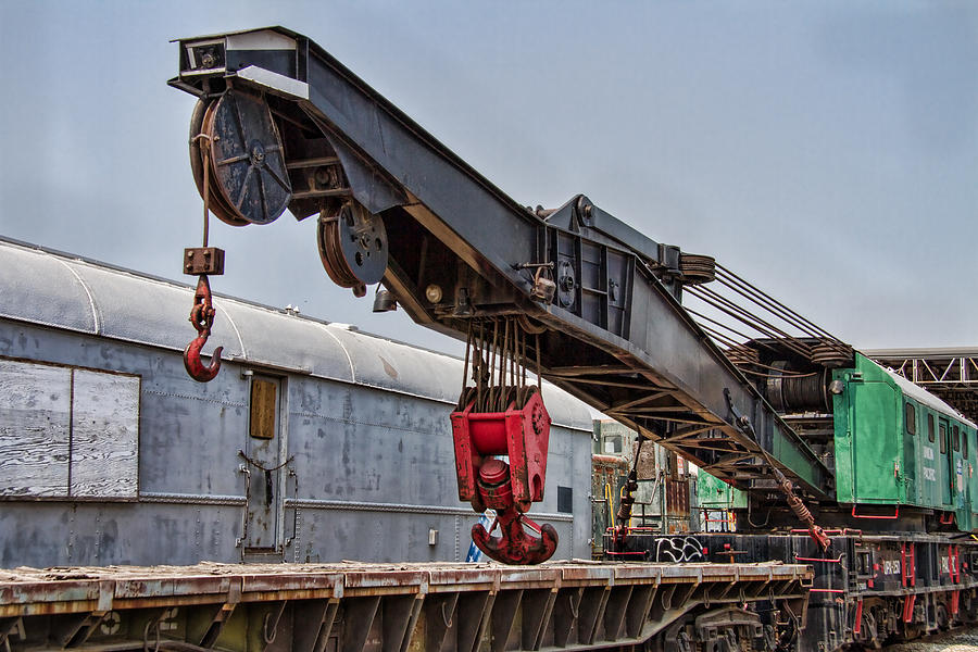 Railroad Crane Photograph by Nick Gray - Fine Art America