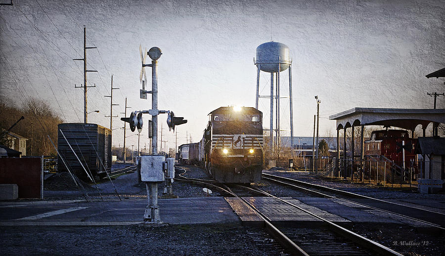 Railroad Crossing Photograph by Brian Wallace