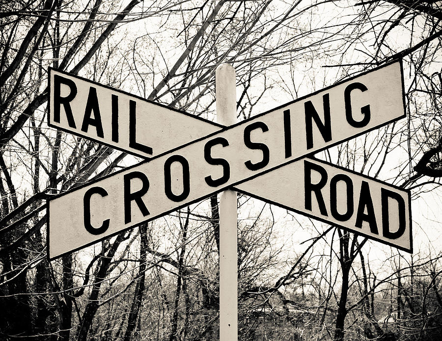Railroad Crossing Photograph by Colleen Kammerer