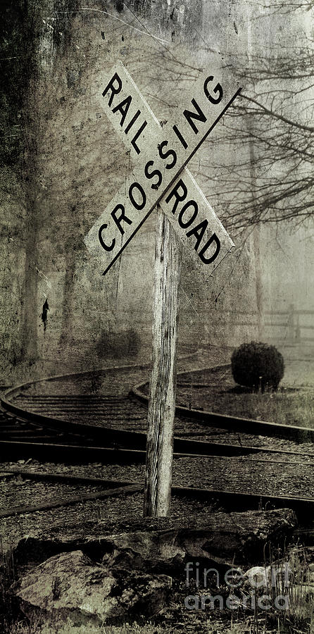 Railroad Crossing Photograph by Michael Eingle