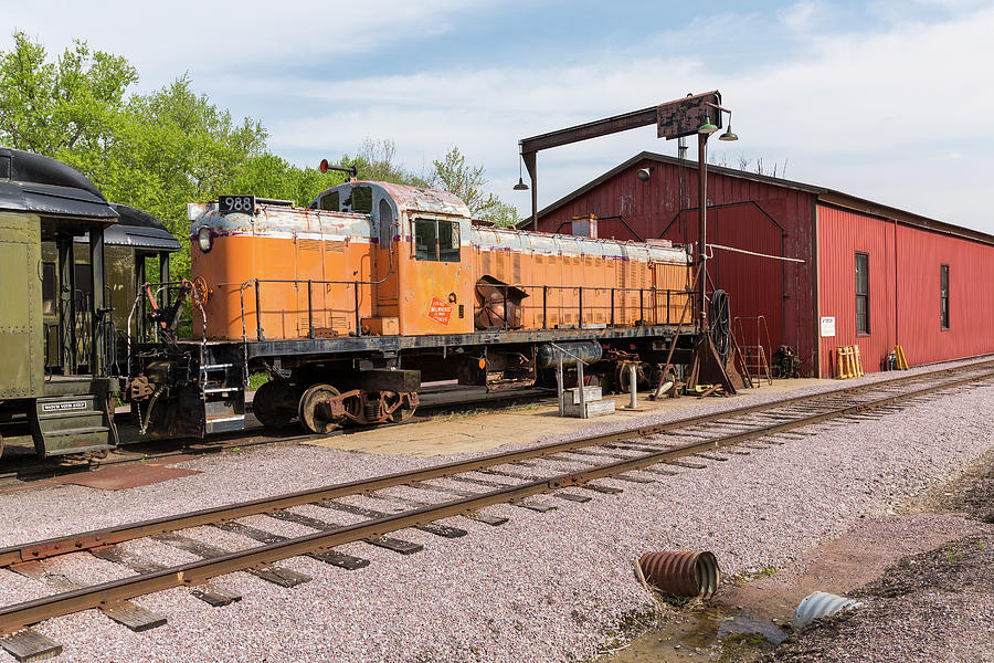 Railroad Engine House 1 Photograph