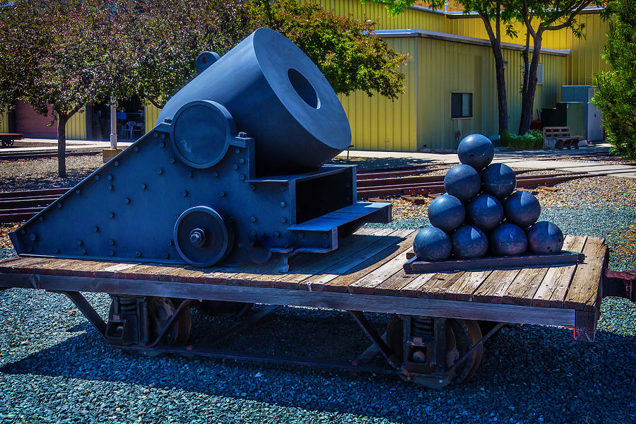 Railroad Mortar Photograph by Garry Gay