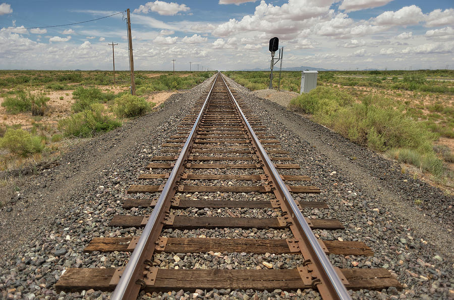 Railroad Tracks Photograph by Bo Nielsen