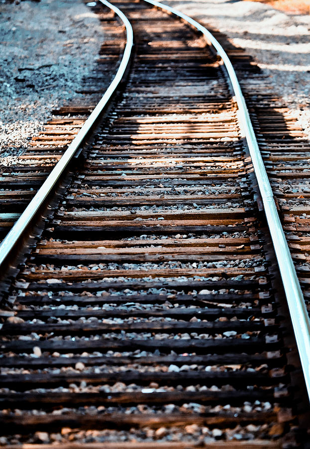 Railroad Tracks II Photograph by Athena Mckinzie