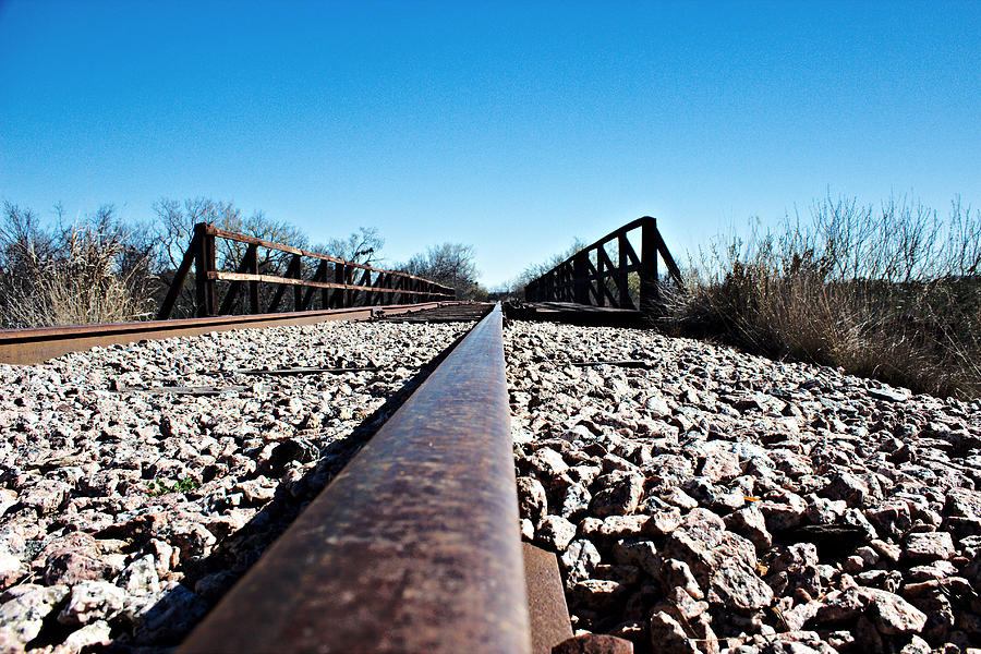 Railroad Trestle  Photograph by James Smullins