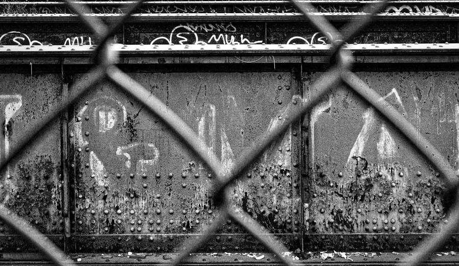 Railroad Trestle Rust And Graffiti #2 Photograph by Stuart Litoff