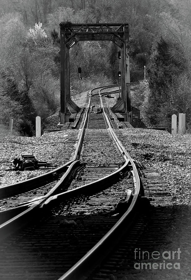 Rails Photograph by Douglas Stucky