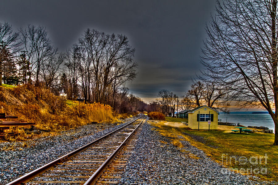 Rails Photograph by William Norton