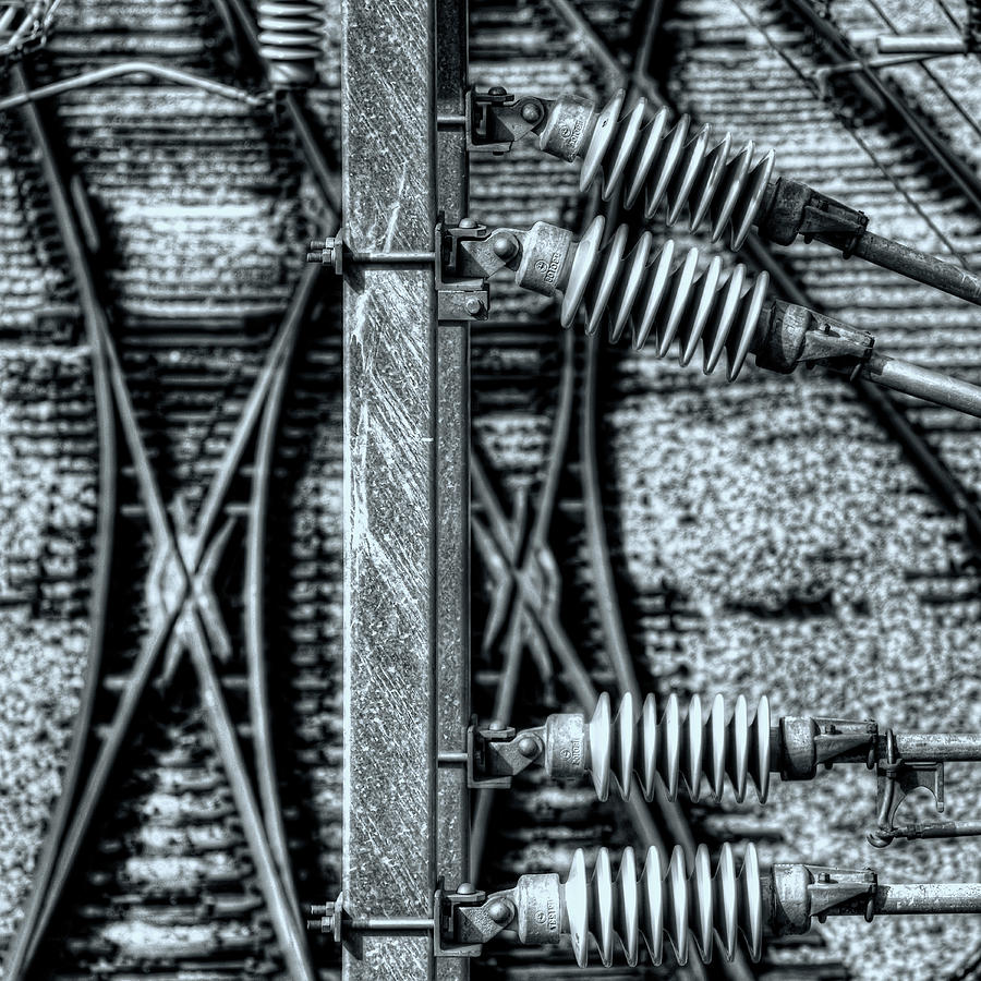 Railway Detail Photograph by Wayne Sherriff