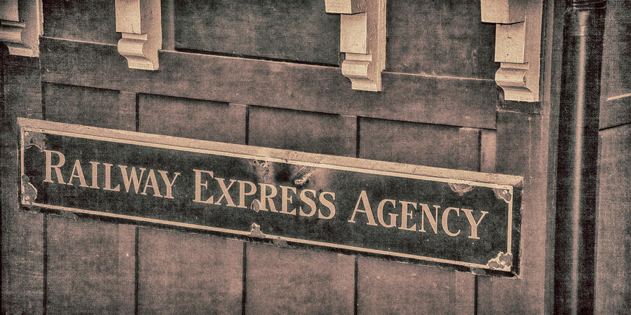 Railway Express Agency Photograph by Pamela Williams