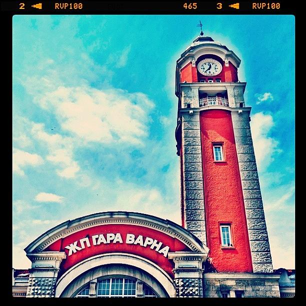 Igers Photograph - Railway Station In Varna by Richard Randall