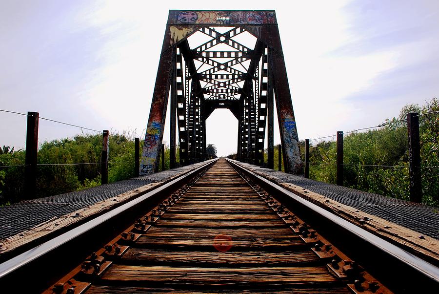 Bridge Photograph - Railway View by Matt Quest