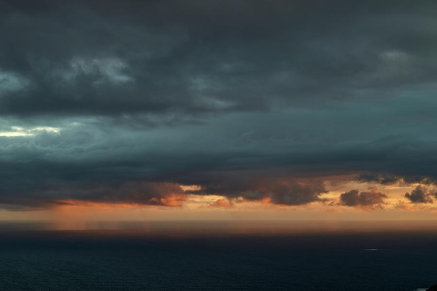 Rain Cloud from Minaun Photograph by Hiro Masuda - Fine Art America