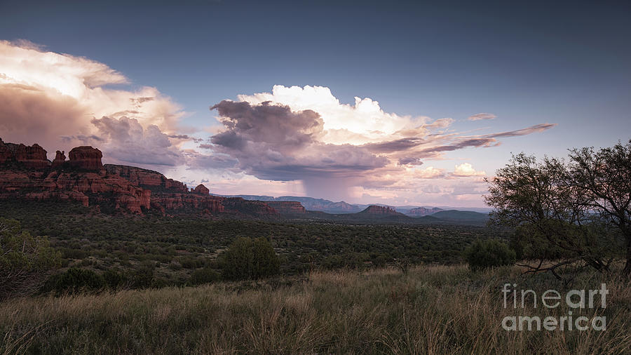 Rain Cloud off of Schnebly Hill Sedona Photograph by Alissa Beth Photography