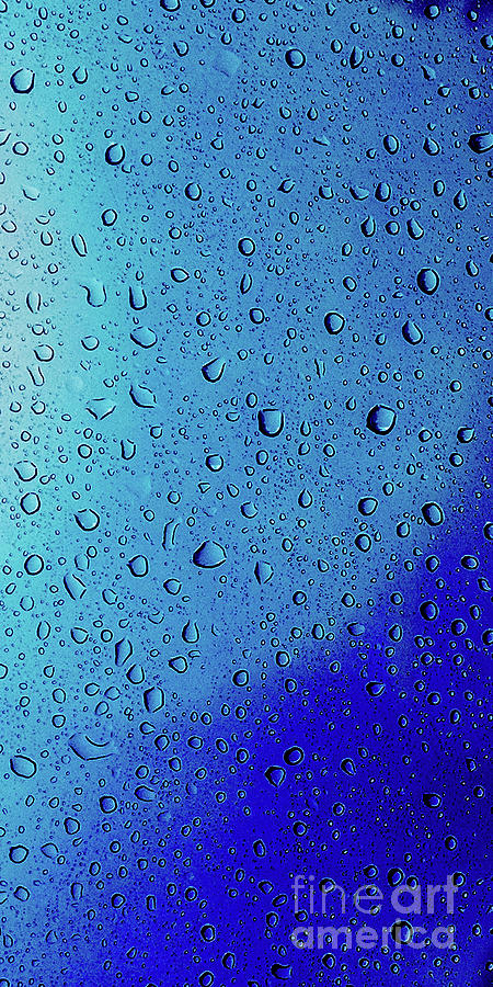 Rain Drops 4 Phone Case Photograph by Edward Fielding