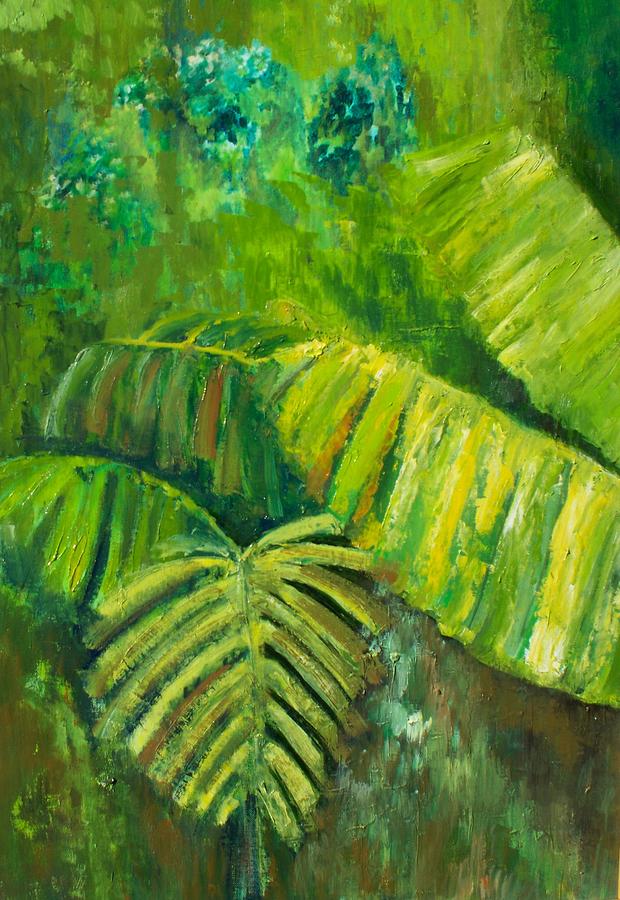 Rain Forest Painting - Rain Forest by Carol P Kingsley Rain Forest Painting - Rain Forest by Carol P Kingsley