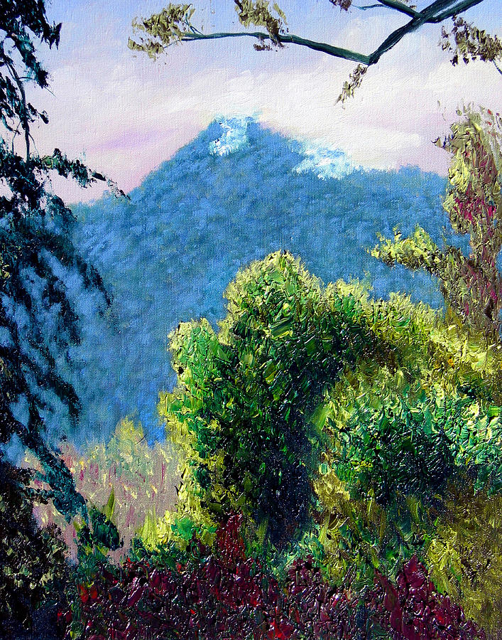 Rain Forrest Painting by Stan Hamilton