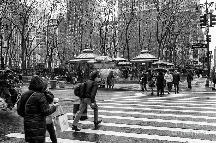 Rain in New York Photograph by Jim Orr Rain in New York Photograph by Jim Orr