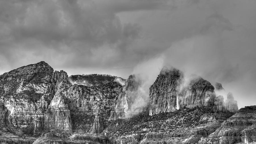 Landscape Photograph - Rain in Sedona by Robert Melvin