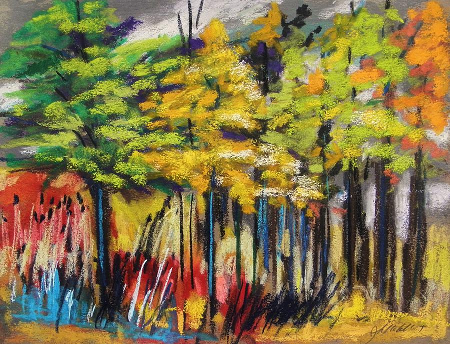 Rain in the Trees Painting by John Williams