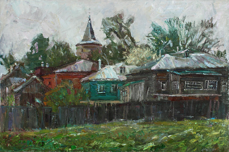 Rain Painting by Juliya Zhukova