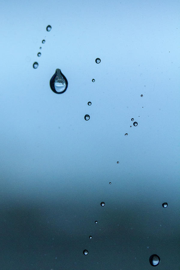 Rain on my Window Photograph by Joni Eskridge