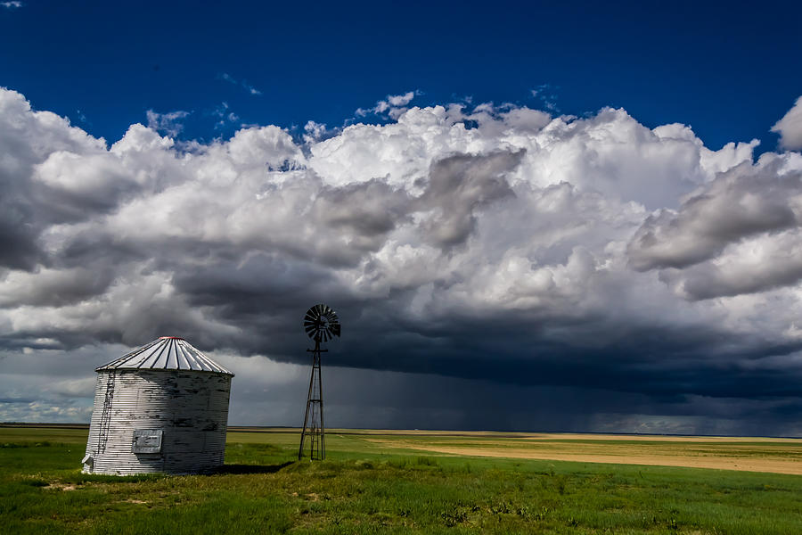 Rain on the Colorado Plains Photograph by Willard Sharp Fine Art America