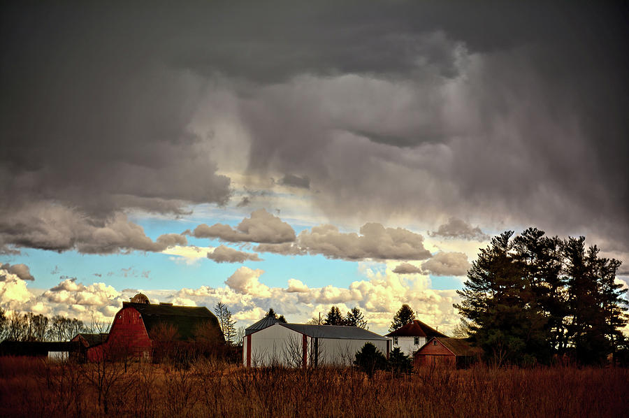Rain Over The Farm Photograph by Bonfire Photography