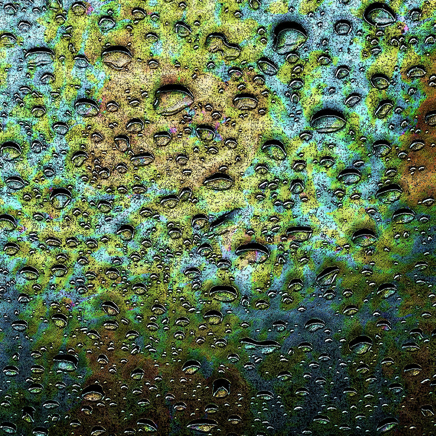 Rain Stains Digital Art by Leslie Montgomery