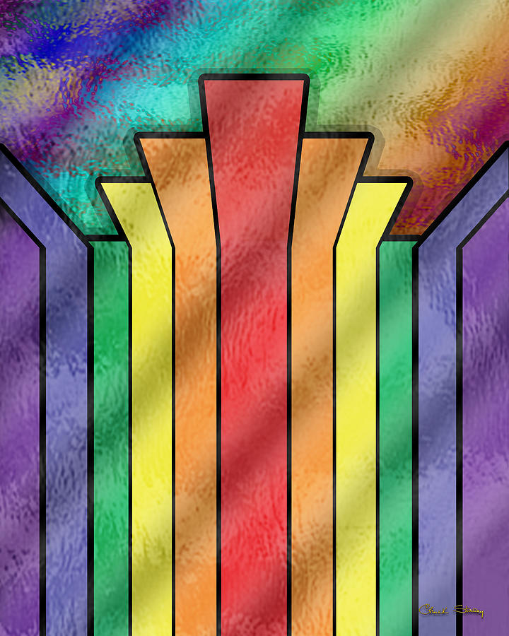 Rainbow 4 Digital Art by Chuck Staley