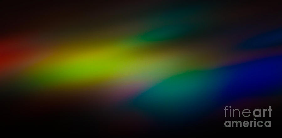Rainbow Abstract Photograph by Kym Clarke