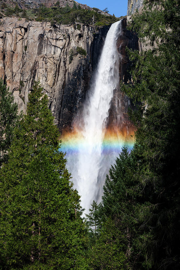 Rainbow Across Bridalveil Falls Photograph by Rick Pisio