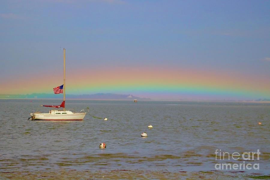 Summer Photograph - Rainbow by Amazing Jules