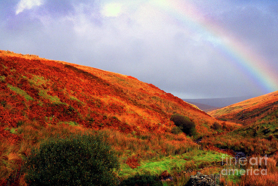 Rainbow and Ridges Photograph by Thomas R Fletcher