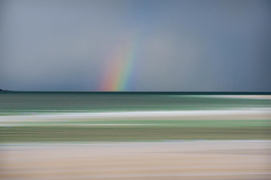 Luskentyre Photograph - Rainbow at Luskentyre by Phillips and Phillips Luskentyre Photograph - Rainbow at Luskentyre by Phillips and Phillips