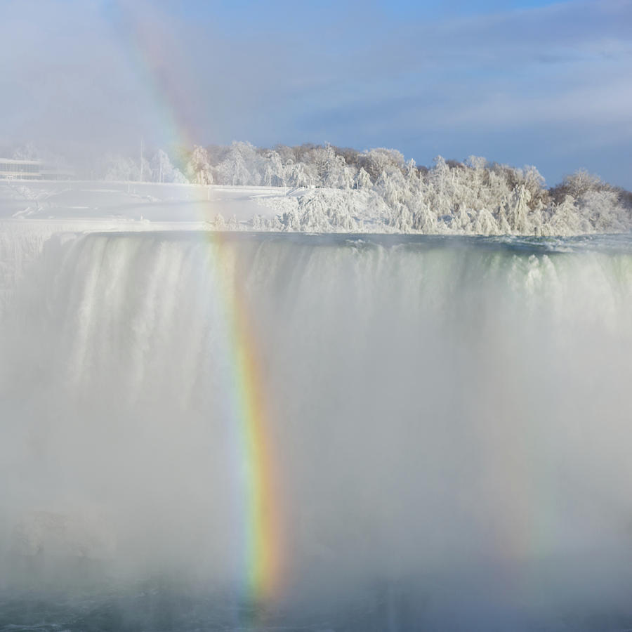 Rainbow at Niagara Falls Photograph by SAURAVphoto Online Store