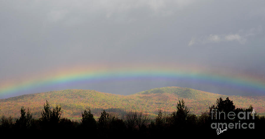 Rainbow at Sugarloaf Photograph by Alana Ranney