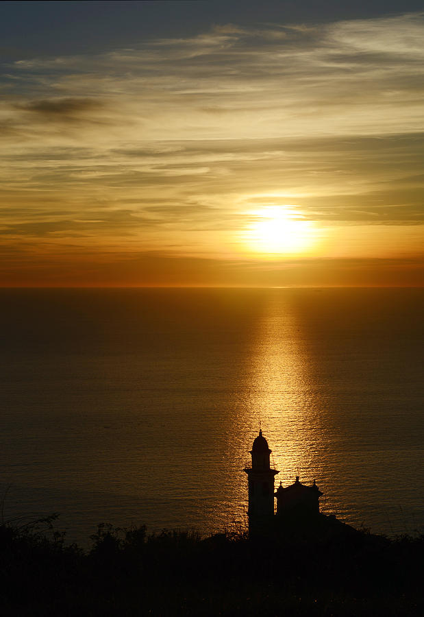 Sunset Photograph - Bell Tower At The Sunset by Andrea Gabrieli Sunset Photograph - Bell Tower At The Sunset by Andrea Gabrieli