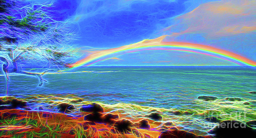 Rainbow Beach Photograph by Jerome Stumphauzer