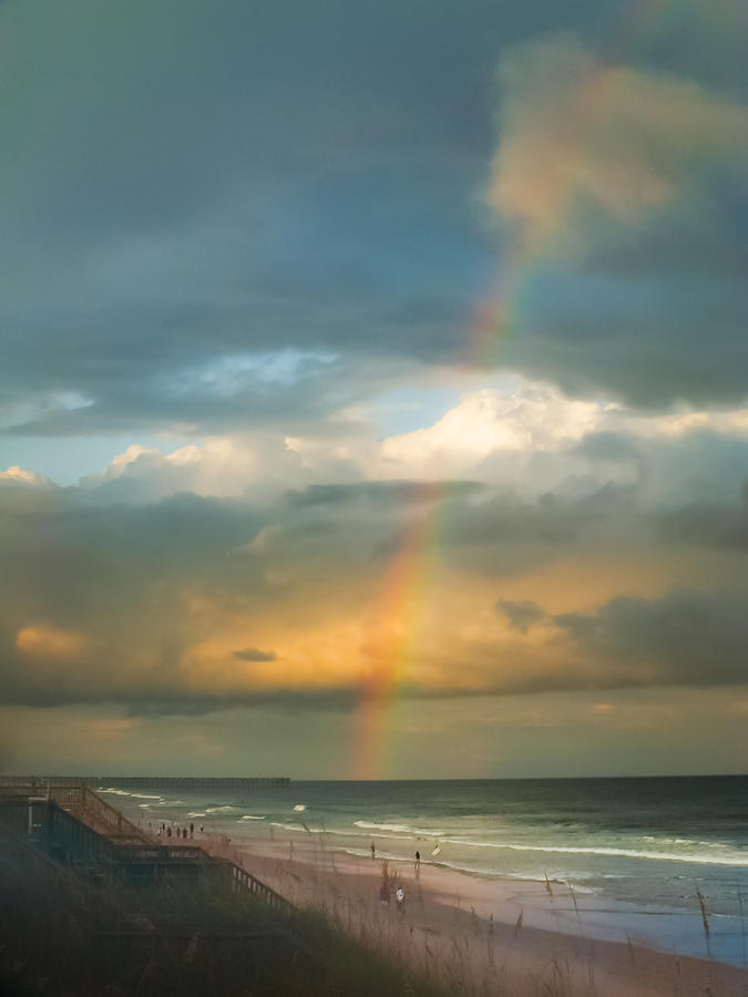 Rainbow Beach Photograph by Karen Wiles