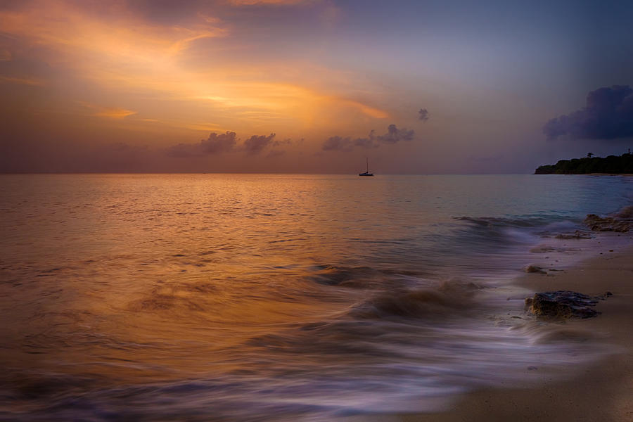 Rainbow Beach Sunset Photograph by Amanda Jones