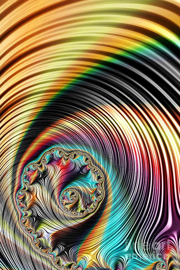 Rainbow Breaker Digital Art by Steve Purnell