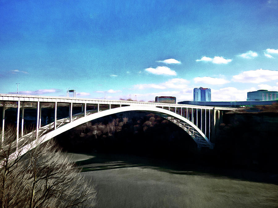 Rainbow Bridge Digital Art by Leslie Montgomery