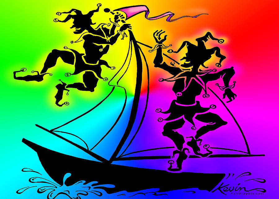 Rainbow Celebration Digital Art by Kevin Middleton