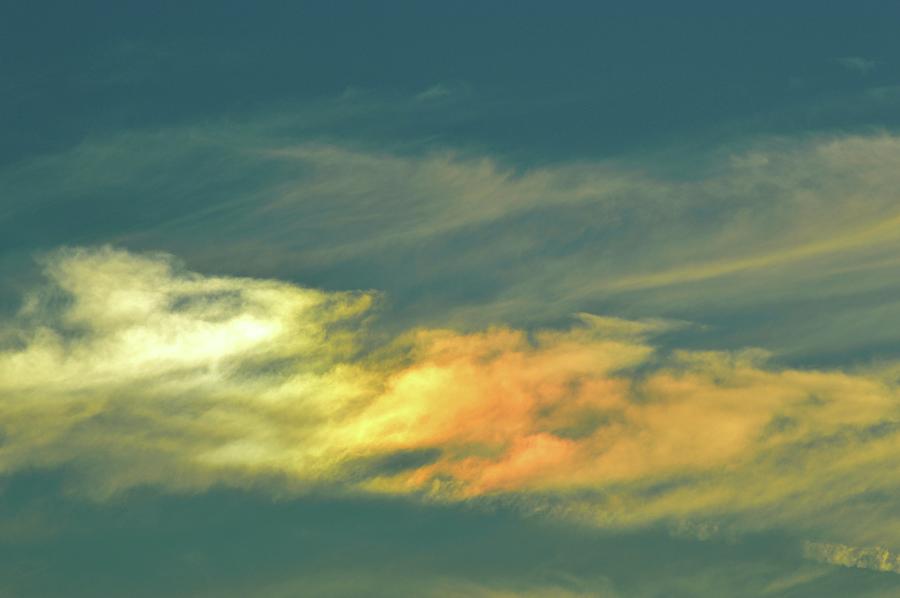 Rainbow Cloud  Photograph by Lyle Crump