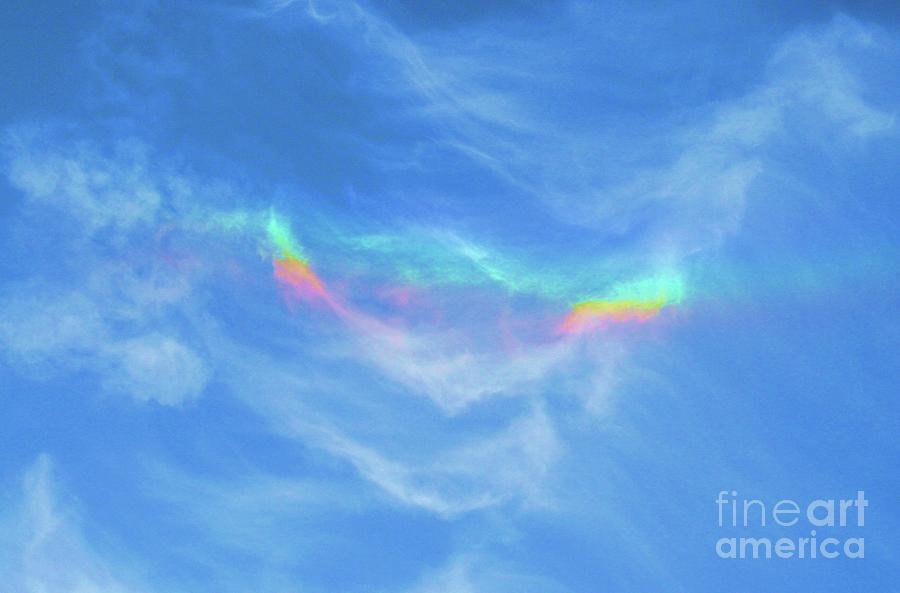 Rainbow Cloud Photograph by Susan Carella