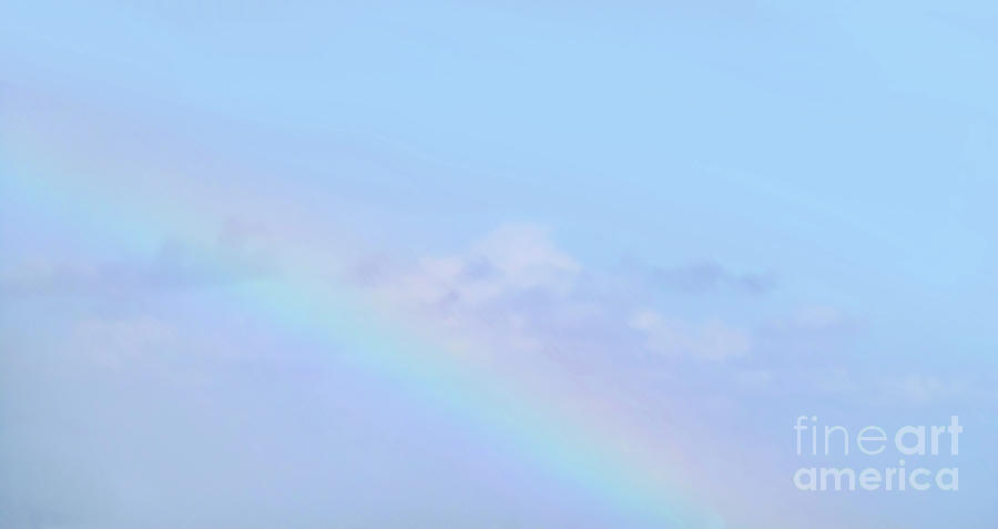 Rainbow Clouds and sky Digital Art by Francesca Mackenney